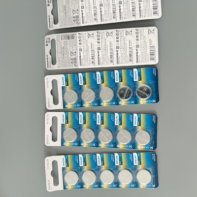 3V Lithium Button Battery BSCI CR2025P5B/97 Environmental Friendly