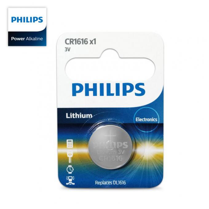 Batería de alta calidad del botón de la batería CR2032 220mah 3V del reloj de Philips