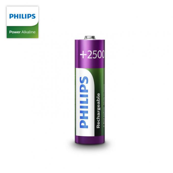 Batería recargable del Ni Mh de Philips 1.2V 2450mAh AA para los juguetes eléctricos