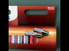 El bebé juega las pilas alcalinas 9V LR03P2B ROHS de PHILIPS 2 AAA aprobadas