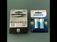 Explosión anti duradera de la pila alcalina del reproductor MP3 PHILIPS C 1,5 V