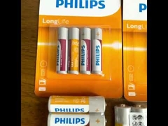 Batería Philips Long Life 2 AAA Zinc Carbon 1170mAh Blister
